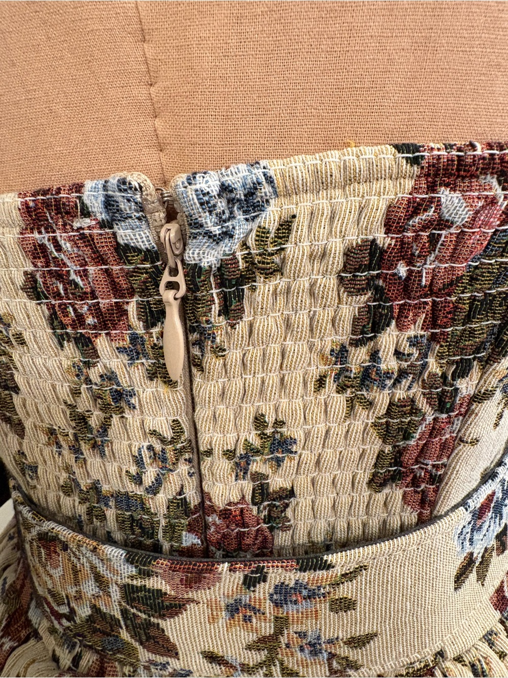 Mable Strapless Floral Maxi Dress - Picture 9 of 12